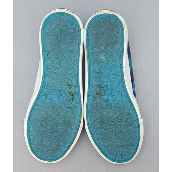 Blowfish Malibu Play Turquoise Tie Dye Denim Slip-On Shoes Women's 6.5 ZS-0061 - Picture 11 of 13